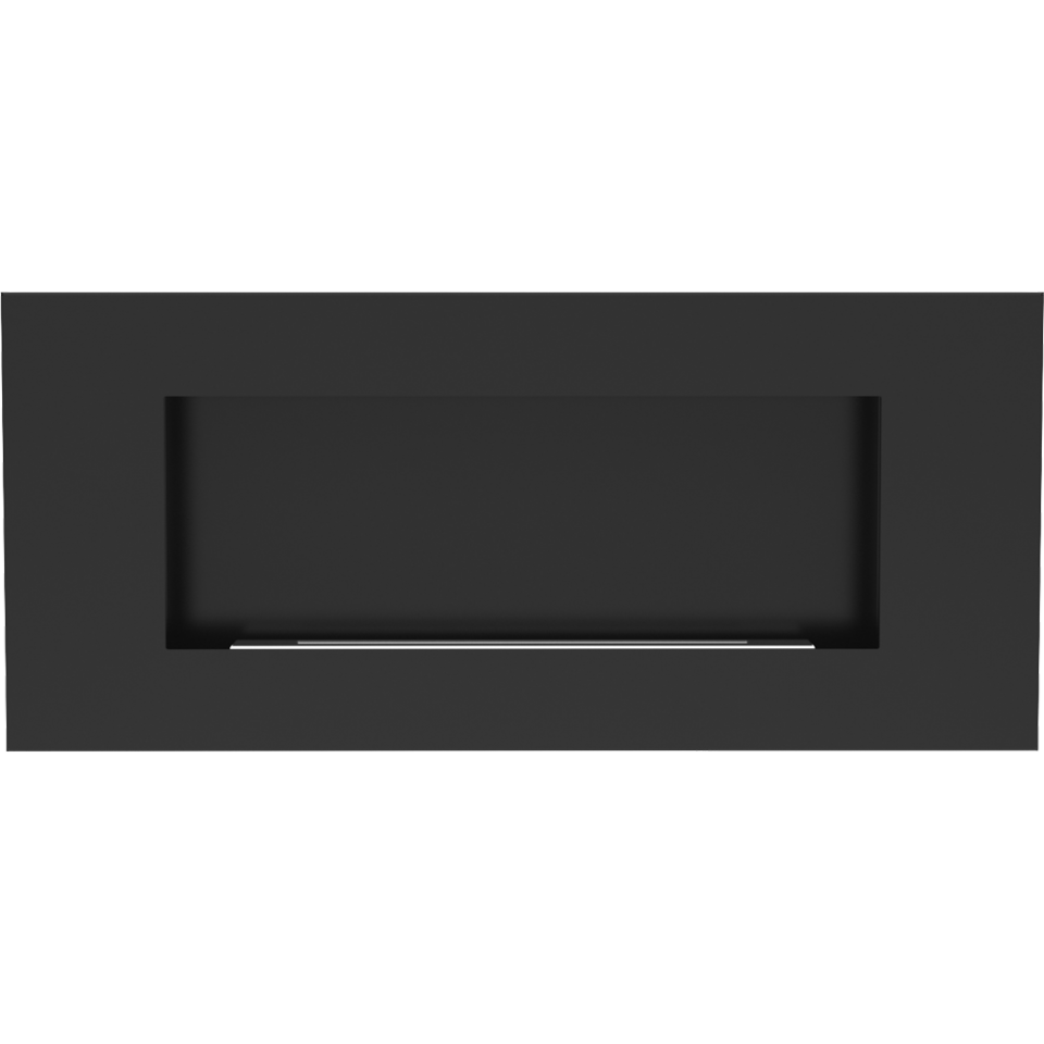 Kratki Biokamin Delta Flat | schwarz | DELTA/FLAT/TUV