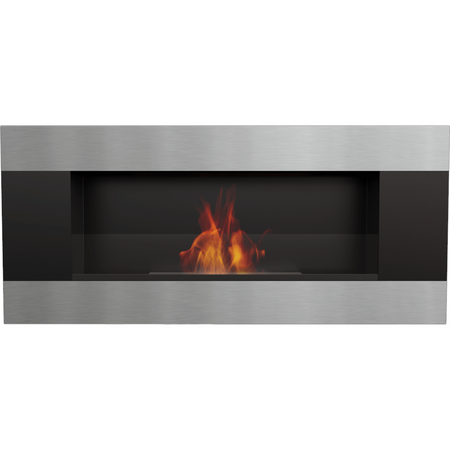 Kratki Biokamin Delta 2 + Glas | DELTA2/CZARNY/HORIZONTAL/TUV/PRZESZK