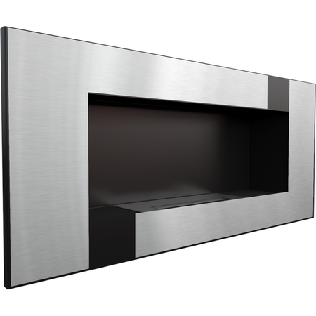 Kratki Biokamin Delta 2 | schwarz Quadrat | DELTA2/CZANRY/QUBE/TUV