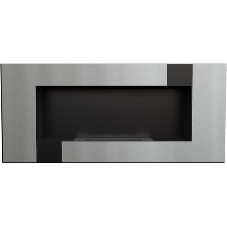 Kratki Biokamin Delta 2 | schwarz Quadrat | DELTA2/CZANRY/QUBE/TUV