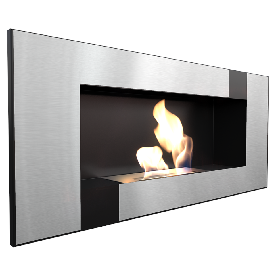 Kratki Biokamin Delta 2 | schwarz Quadrat | DELTA2/CZANRY/QUBE/TUV