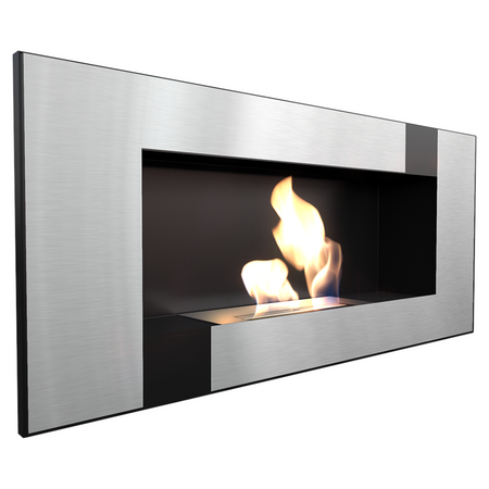 Kratki Biokamin Delta 2 | schwarz Quadrat | DELTA2/CZANRY/QUBE/TUV