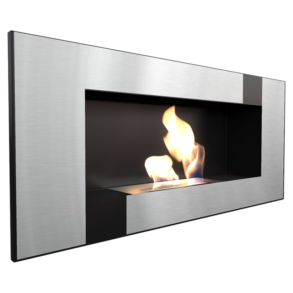 Kratki Biokamin Delta 2 | schwarz Quadrat | DELTA2/CZANRY/QUBE/TUV