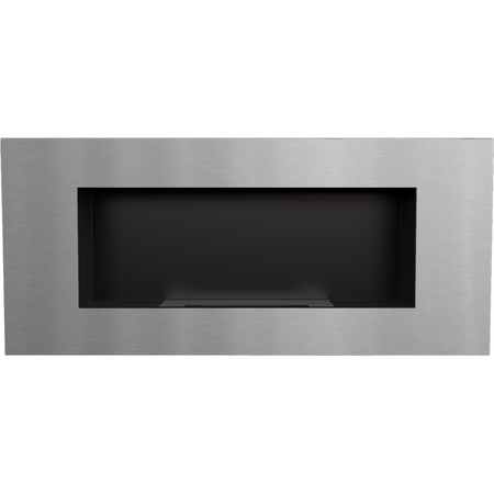 Kratki Biokamin Delta 2 | silber | DELTA2/CZARNY/SZLIF/TUV