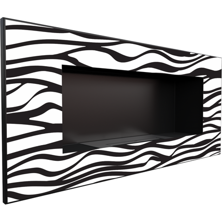 Kratki Biokamin Delta 2 | Zebra | DELTA2/CZARNY/ZEBRA/TUV