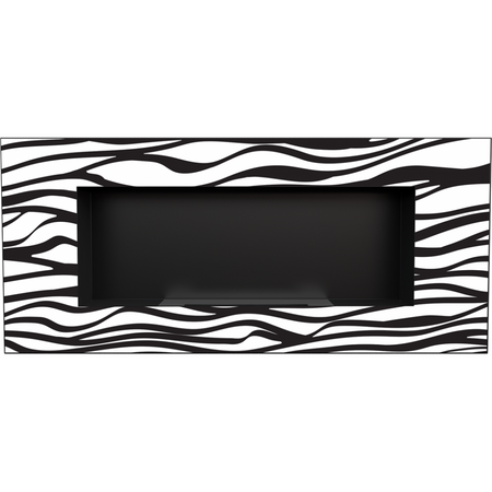 Kratki Biokamin Delta 2 | Zebra | DELTA2/CZARNY/ZEBRA/TUV