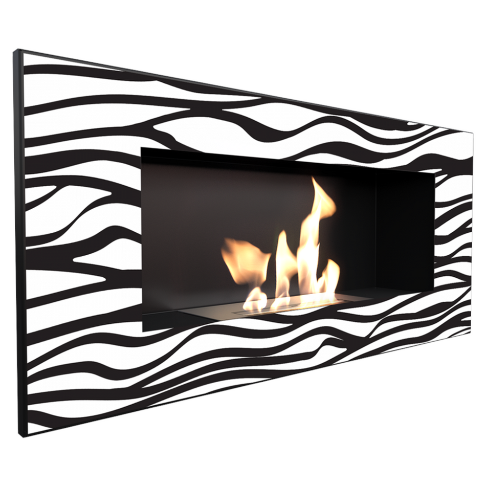 Kratki Biokamin Delta 2 | Zebra | DELTA2/CZARNY/ZEBRA/TUV