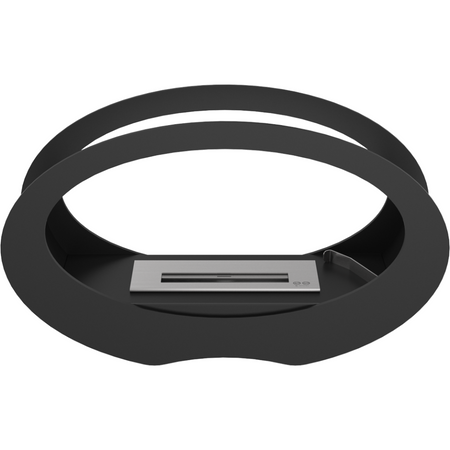 Kratki ovaler Biokamin / Tischkamin Echo | schwarz | ECHO/CZARNY/TUV