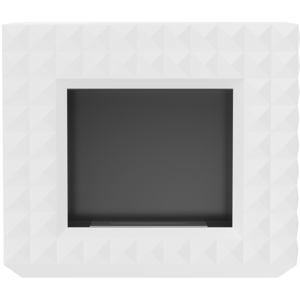 Kratki Biokamin Egzul + Verkleidung | weiß | EGZUL/TUV