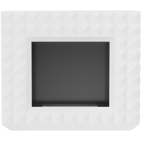 Kratki Biokamin Egzul + Verkleidung | weiß | EGZUL/TUV