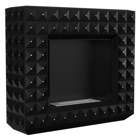 Kratki Biokamin Egzul Swarovski | schwarz matt | EGZUL/BLACK/SV/TUV