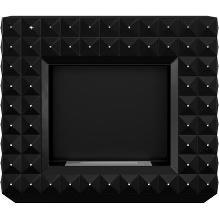 Kratki Biokamin Egzul Swarovski | schwarz matt | EGZUL/BLACK/SV/TUV