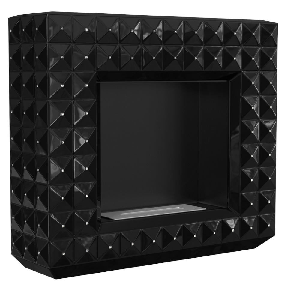 Kratki Biokamin Egzul Swarovski | glänzend | EGZUL/BLACK/SV/POLYSK/TUV