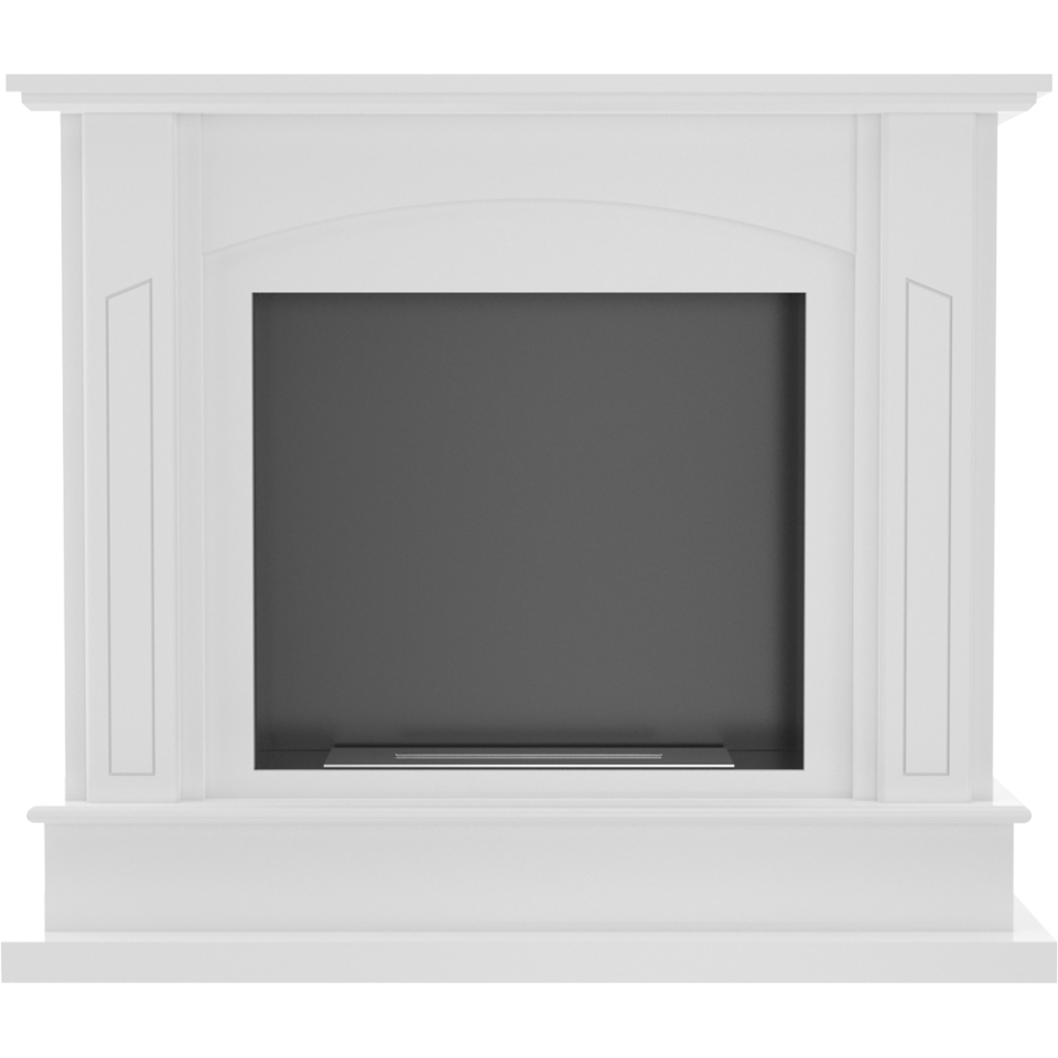 Kratki Biokamin / Standkamin February | weiß | FEBRUARY/TUV