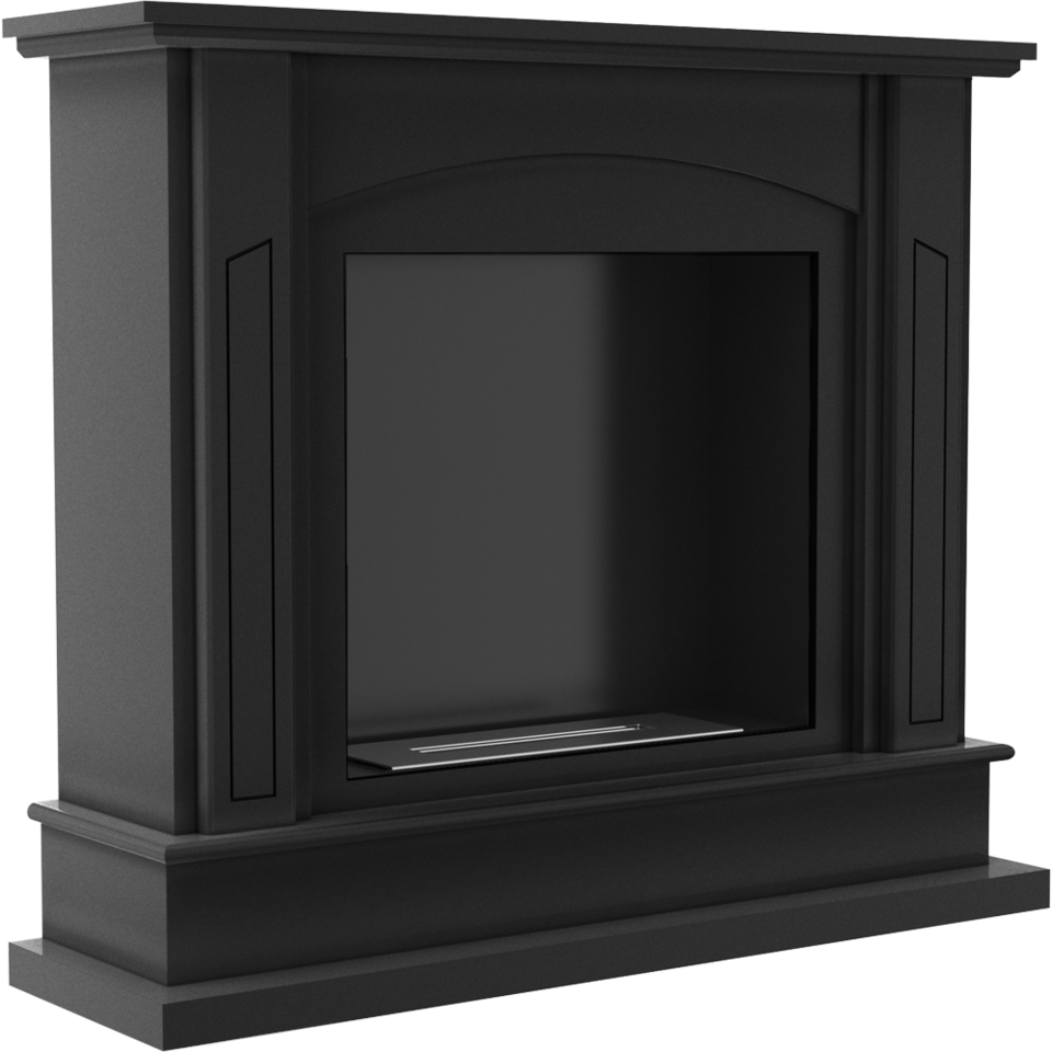 Kratki Biokamin / Standkamin February | schwarz | FEBRUARY/CZARNY/TUV