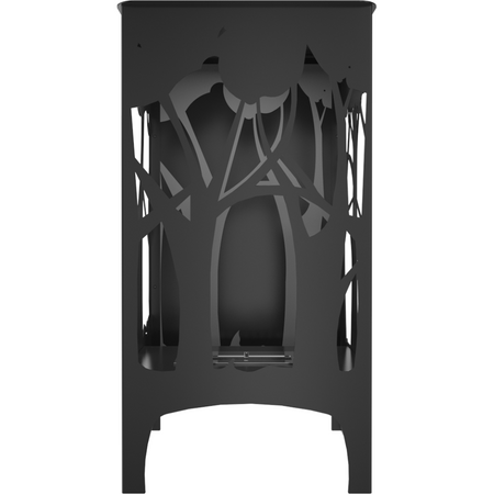 Kratki freistehender Biokamin Foxtrot | schwarz | FOXTROT/CZARNY/TUV