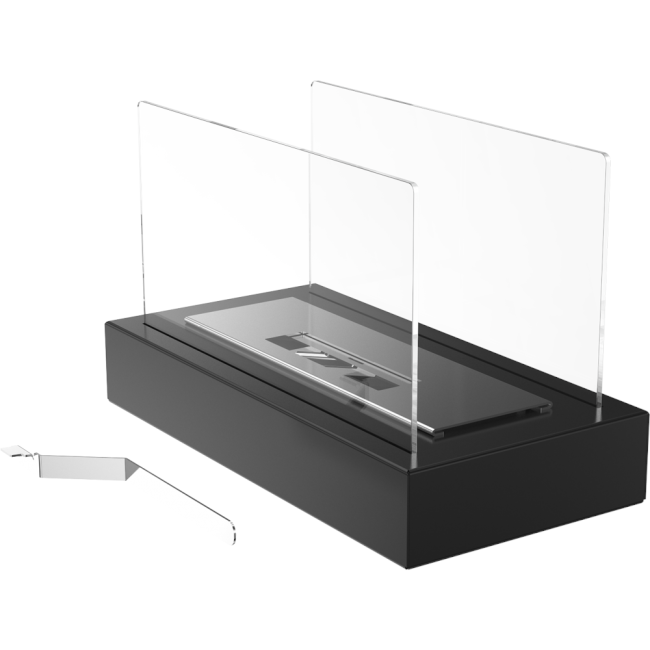 Kratki Biokamin / Tischkamin Galina | schwarz | GALINA/TUV