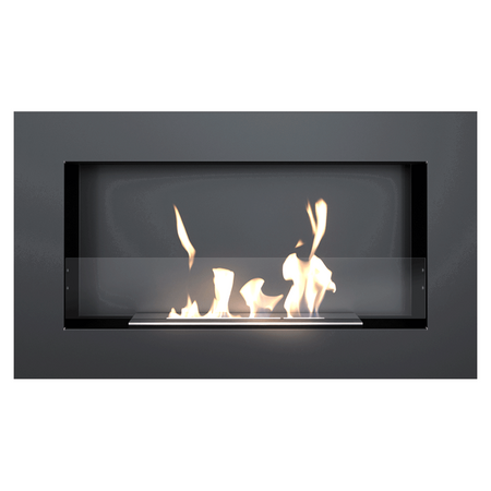 Kratki Biokamin Golf Flat + Glas | schwarz | GOLF/FLAT/TUV/PRZESZKLENIE ➔ Klimaworld.com