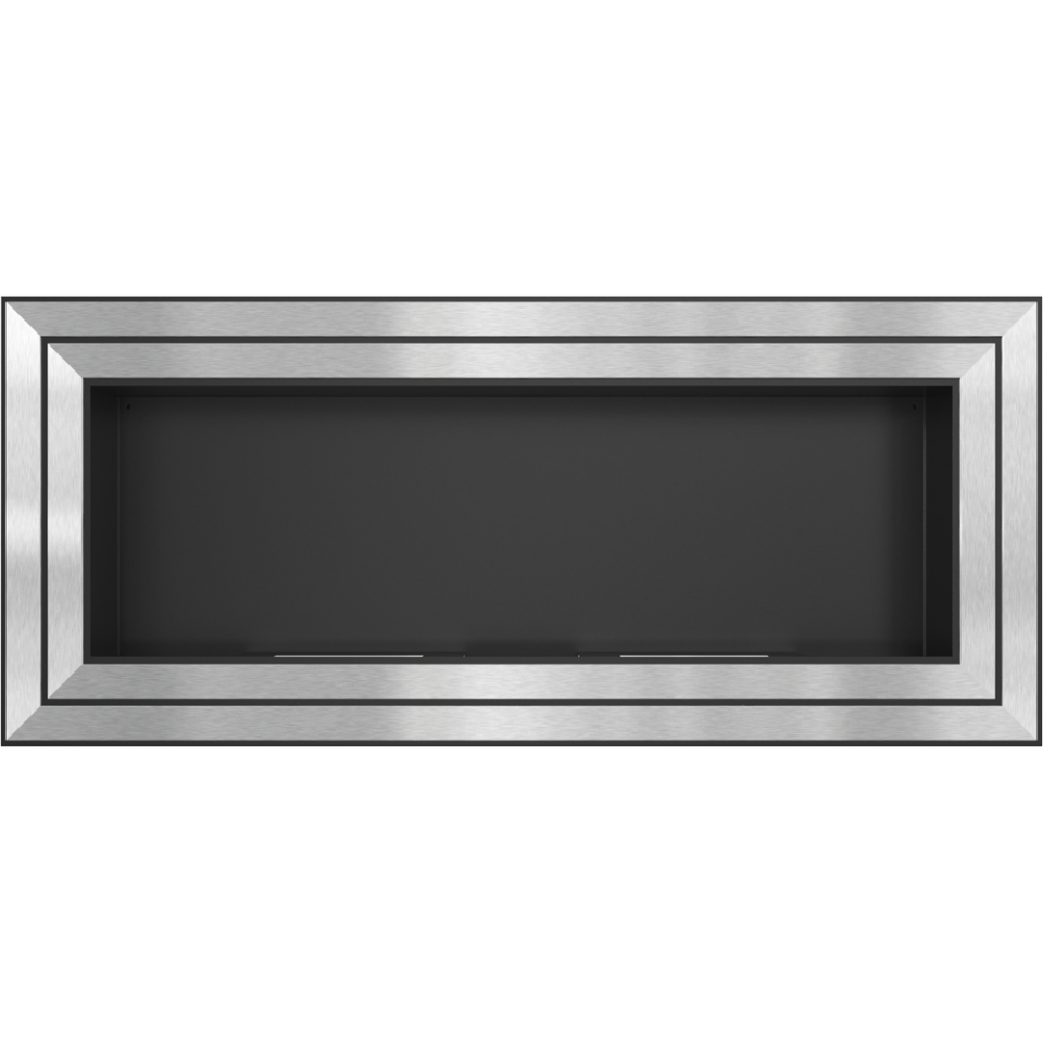 Kratki Biokamin Wandkamin Juliet 1500 | silber | JULIET/1500/TUV