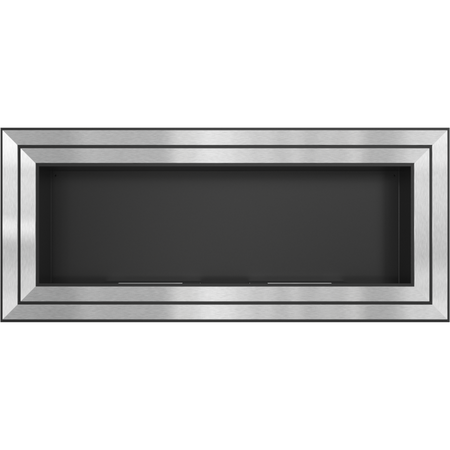 Kratki Biokamin Wandkamin Juliet 1500 | silber | JULIET/1500/TUV