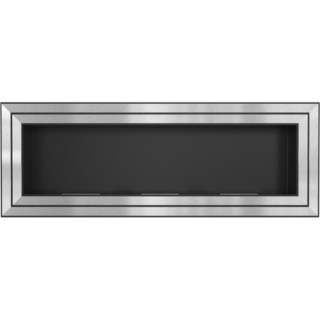 Kratki Biokamin Wandkamin Juliet 1800 | silber | JULIET/1800/TUV