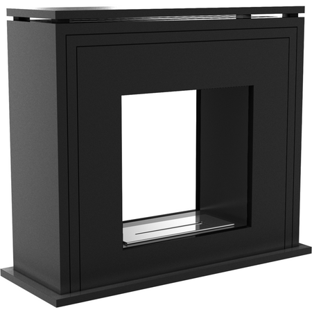 Kratki Biokamin June Tunnel +Verkleidung | schwarz | JUNE/T/CZARNY/TUV