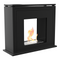 Kratki Biokamin June Tunnel +Verkleidung | schwarz | JUNE/T/CZARNY/TUV