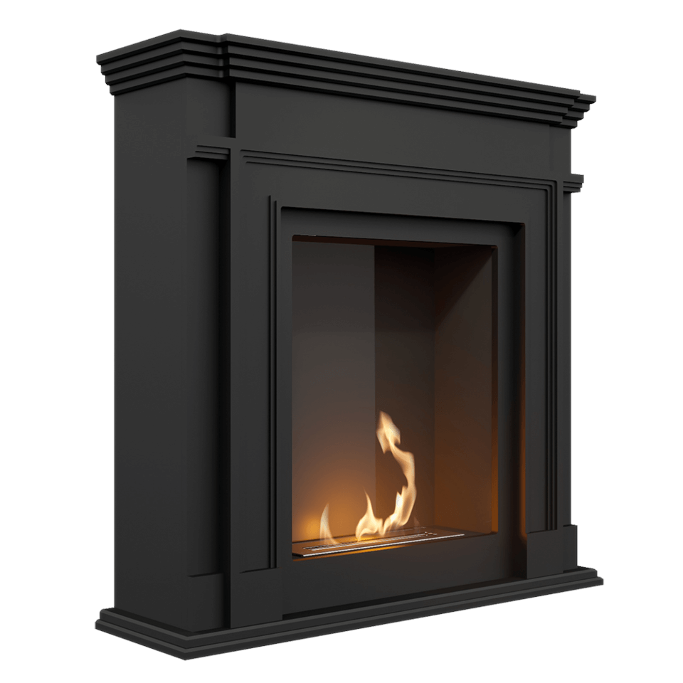 Kratki Biokamin Legionis + Verkleidung | schwarz | LEGIONIS/CZARNY/TUV 