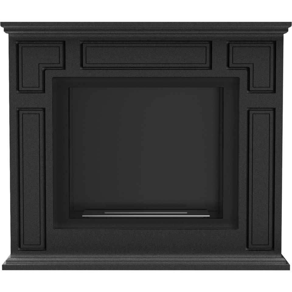 Kratki Biokamin March + Verkleidung | schwarz | MARCH/CZARNY/TUV