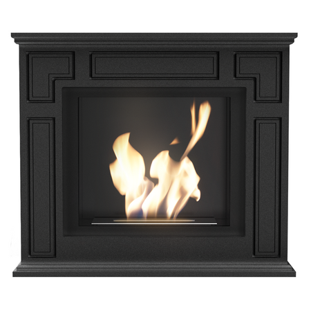 Kratki Biokamin March + Verkleidung | schwarz | MARCH/CZARNY/TUV ➔ Klimaworld