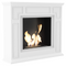 Kratki Biokamin March + Verkleidung | weiß | MARCH/TUV