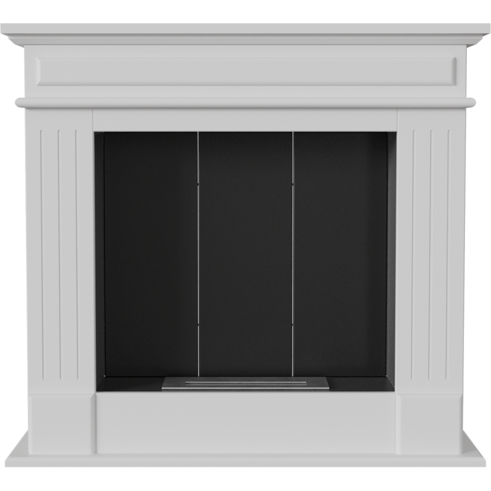 Kratki Biokamin November P Modell | weiß | NOVEMBER/P/TUV