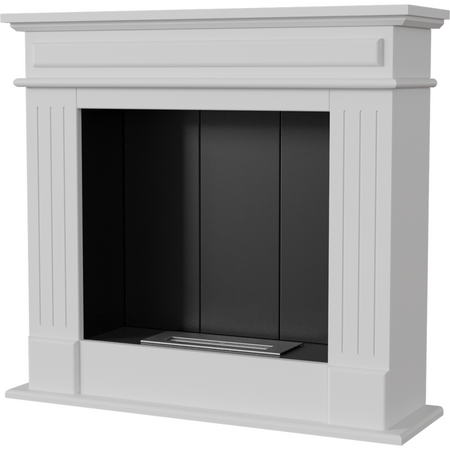 Kratki Biokamin November P Modell | weiß | NOVEMBER/P/TUV