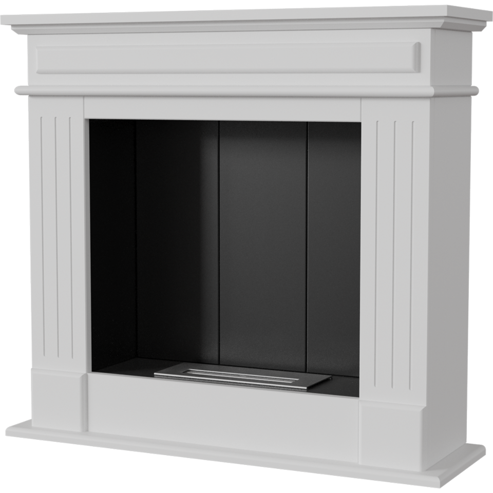 Kratki Biokamin November P Modell | weiß | NOVEMBER/P/TUV