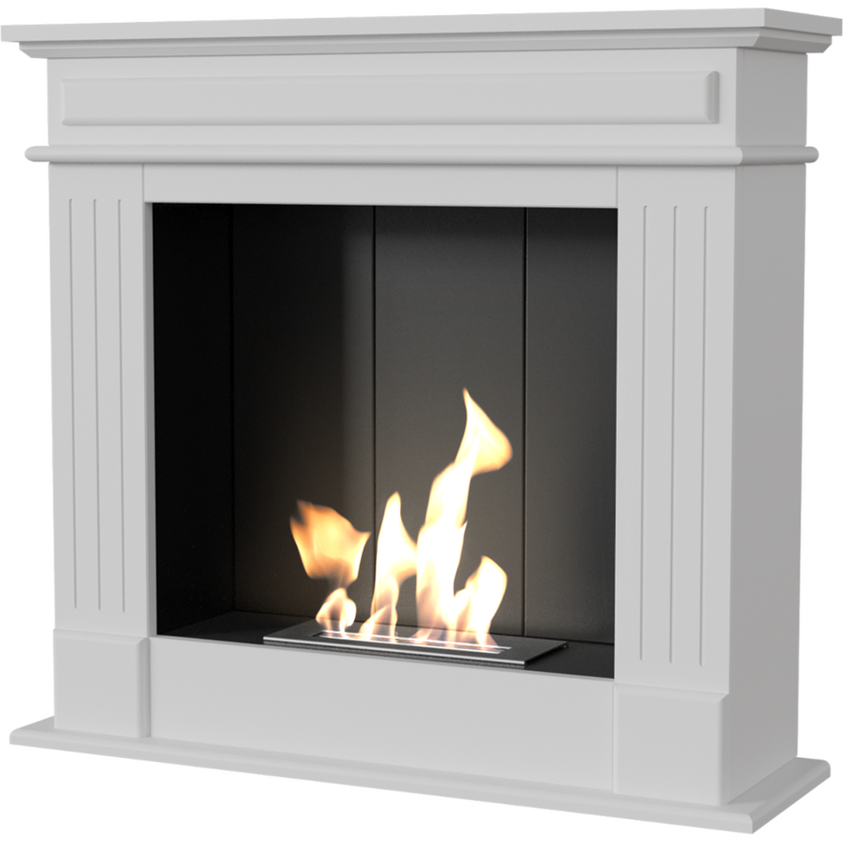 Kratki Biokamin November P Modell | weiß | NOVEMBER/P/TUV  ➔ Klimaworld