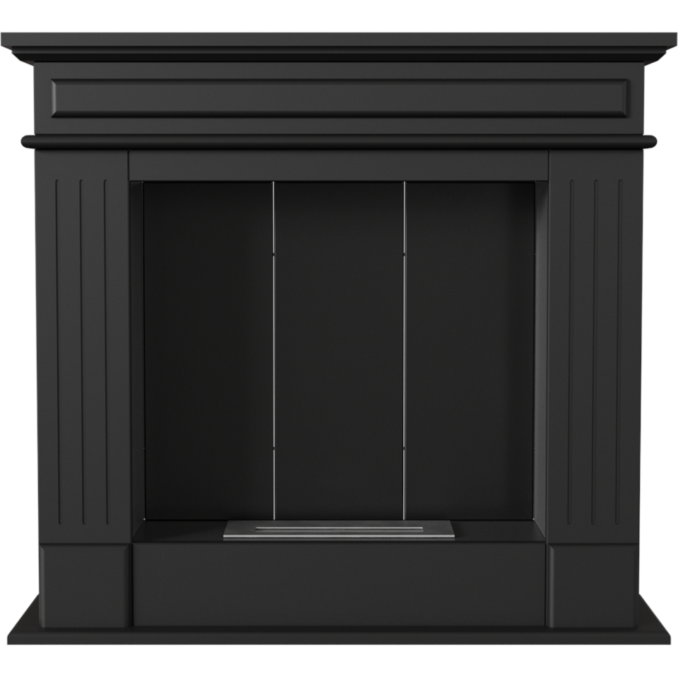 Kratki Biokamin November P Modell | schwarz | NOVEMBER/P/CZARNY/TUV