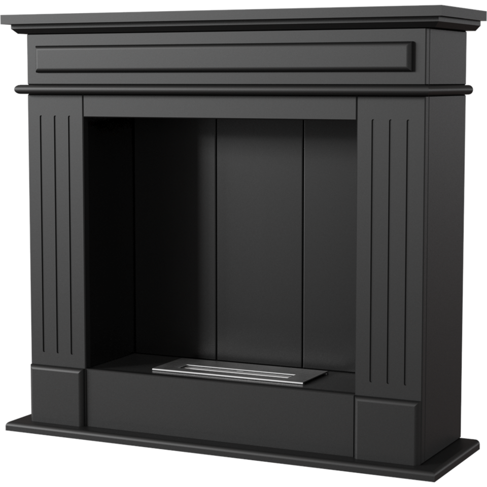 Kratki Biokamin November P Modell | schwarz | NOVEMBER/P/CZARNY/TUV