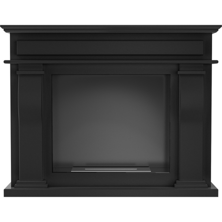 Kratki Biokamin October + Verkleidung | schwarz | OCTOBER/CZARNY/TUV