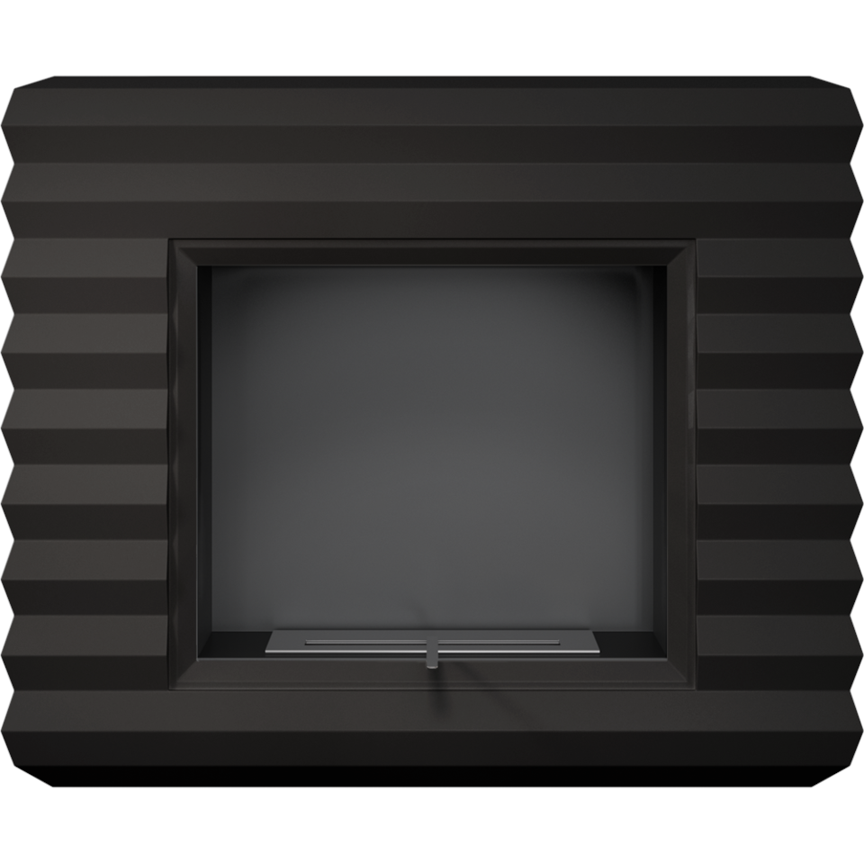 Kratki Biokamin Pinus + Verkleidung | schwarz | PINUS/CZARNY/TUV