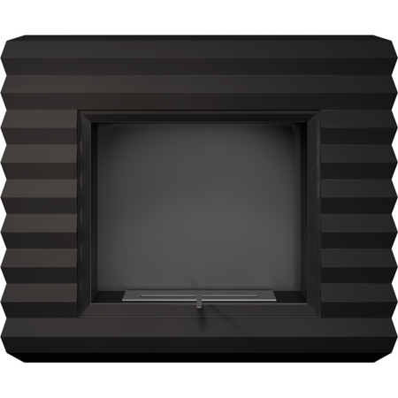 Kratki Biokamin Pinus + Verkleidung | schwarz | PINUS/CZARNY/TUV