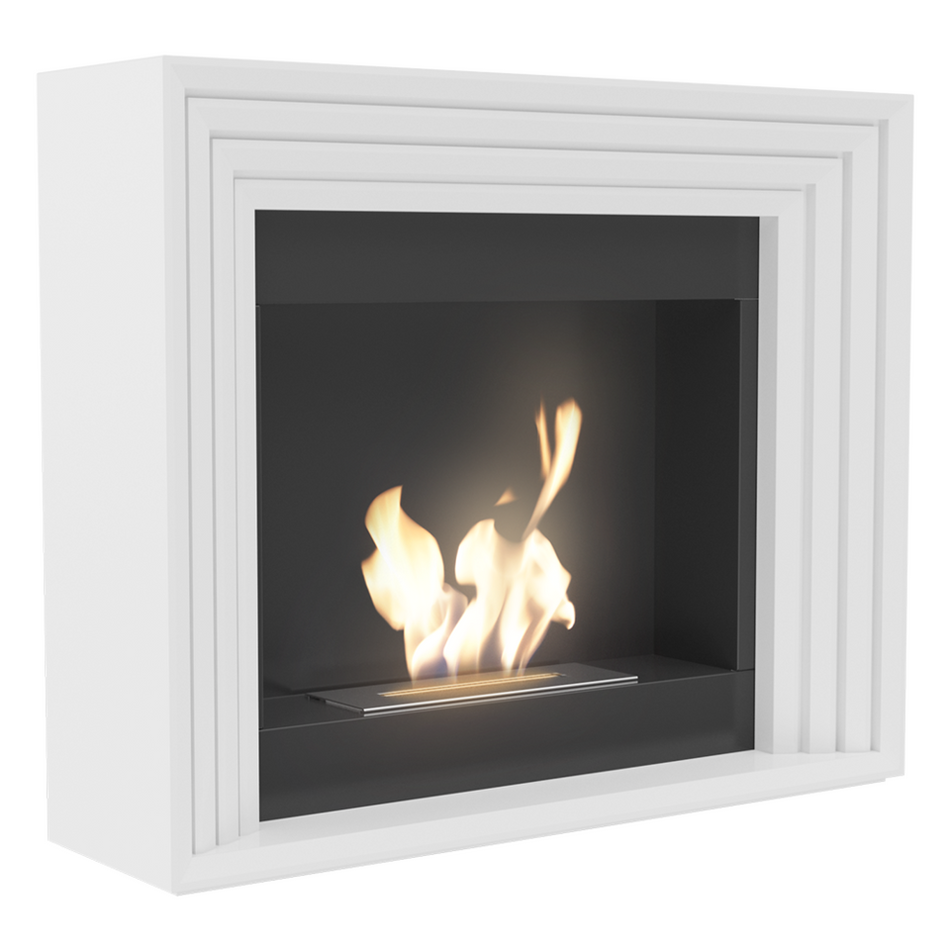 Kratki Biokamin / Standkamin Planet | weiß | PLANET/TUV ➔ Klimaworld