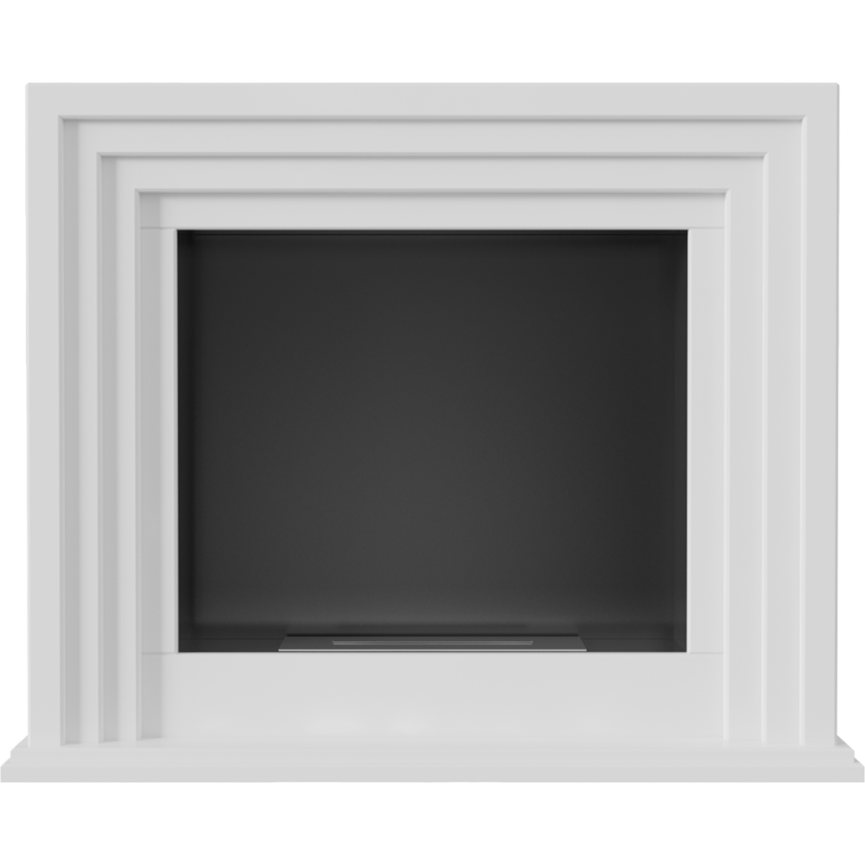 Kratki Biokamin / Standkamin Quaerere | weiß | QUAERERE/TUV