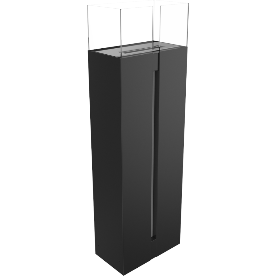 Kratki freistehender Biokamin Romeo | schwarz | ROMEO/CZARNY/TUV 