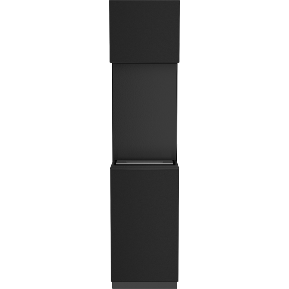 Kratki freistehender Biokamin Sierra | schwarz | SIERRA/CZARNY/TUV 