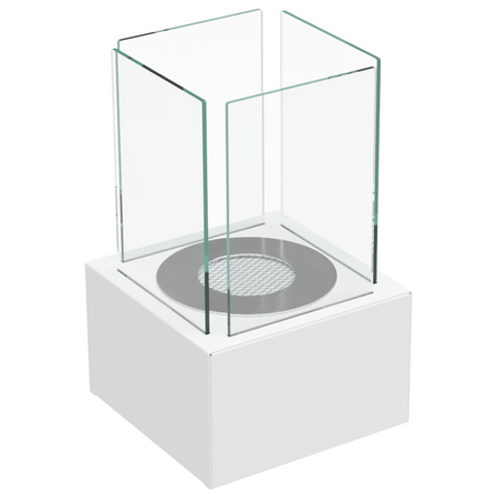 Kratki Biokamin / Tischkamin Tango 1 | weiß | TANGO1/BIALY/TUV ➔ Klimaworld.com