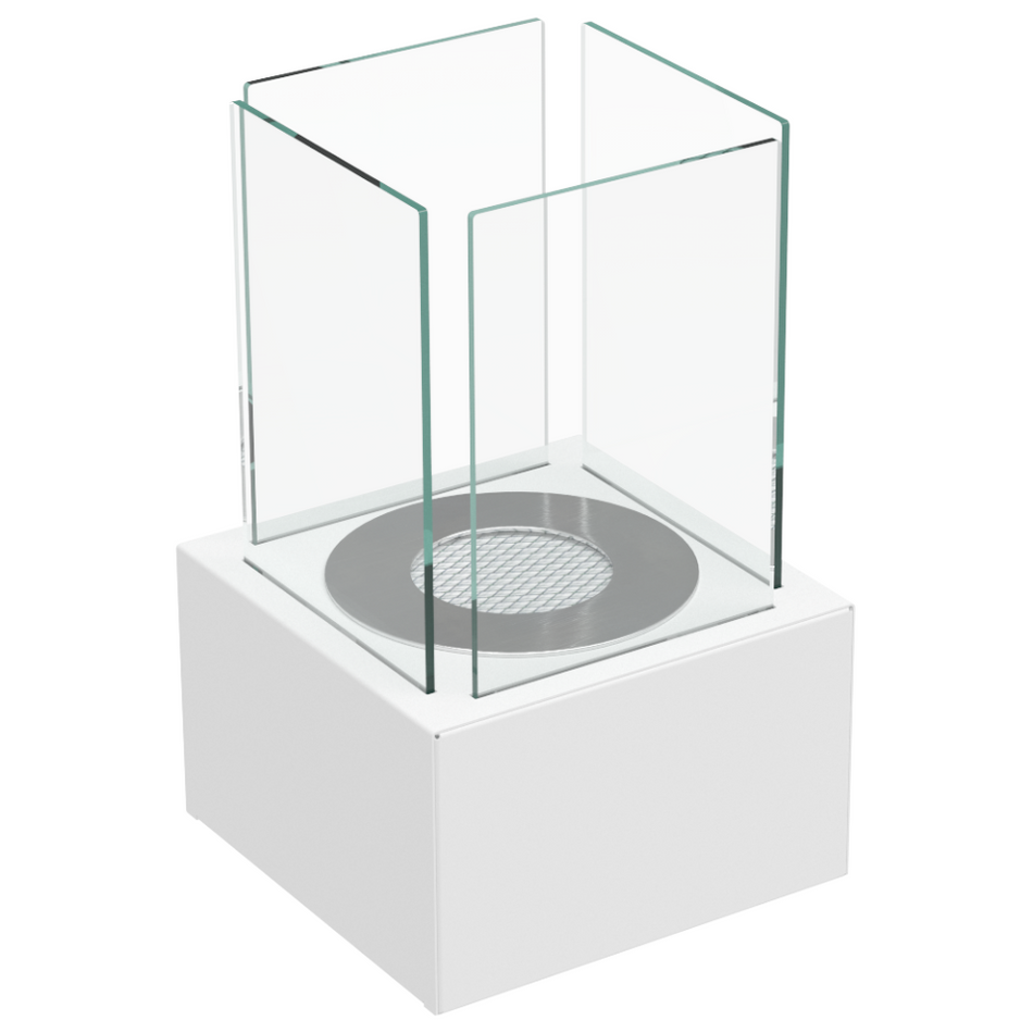 Kratki Biokamin / Tischkamin Tango 1 | weiß | TANGO1/BIALY/TUV ➔ Klimaworld.com