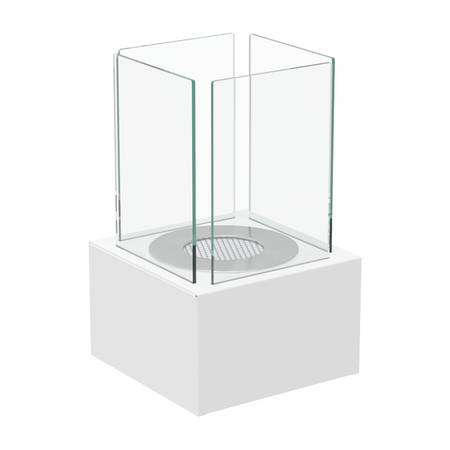 Kratki Biokamin / Tischkamin Tango 1 | weiß | TANGO1/BIALY/TUV