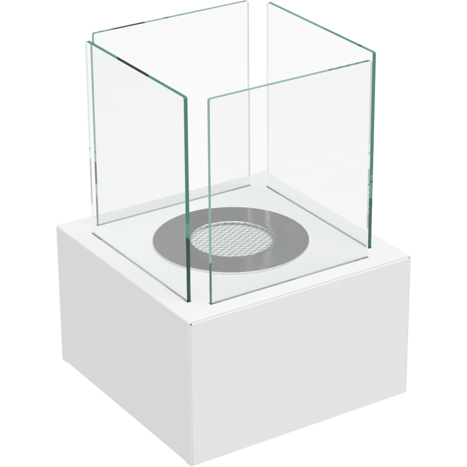 Kratki Biokamin / Tischkamin Tango 2 | weiß | TANGO2/BIALY/TUV ➔ Klimaworld.com