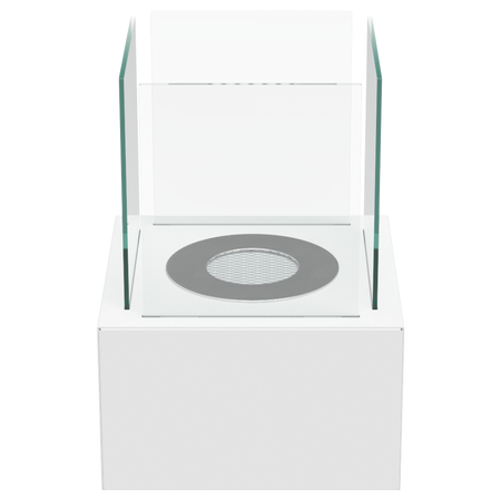 Kratki Biokamin / Tischkamin Tango 2 | weiß | TANGO2/BIALY/TUV