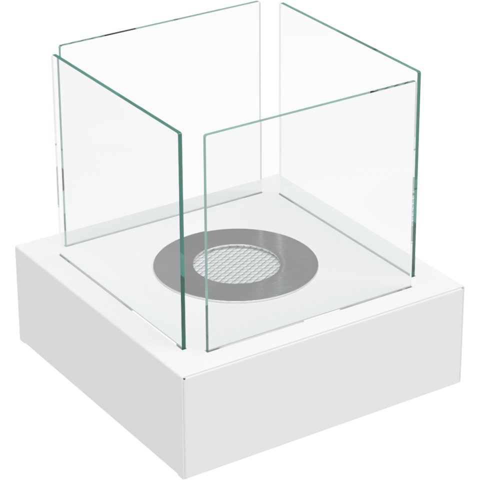 Kratki Biokamin / Tischkamin Tango 3 | weiß | TANGO3/BIALY/TUV ➔ Klimaworld.com